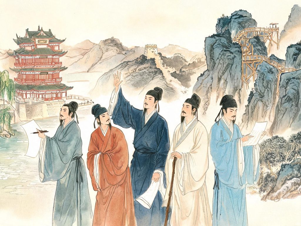 传统节日插画