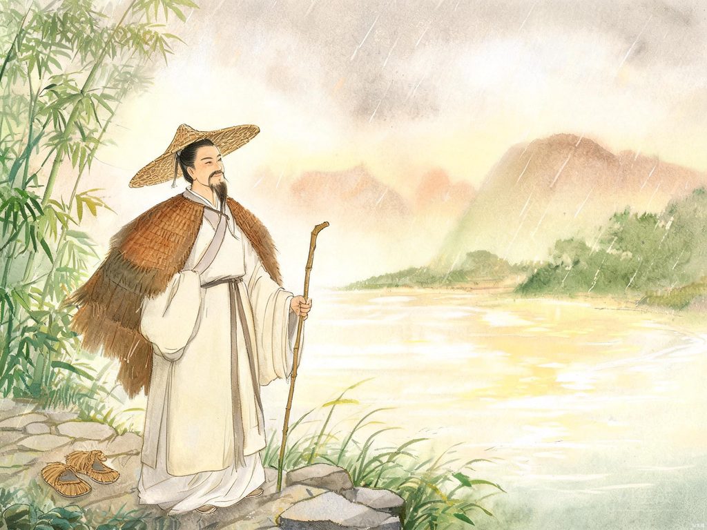 不服老连珠插画