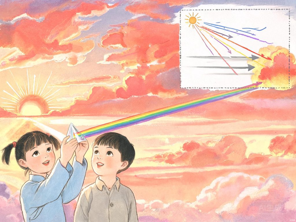 四个作家笔下不同天空景象连成的珠串