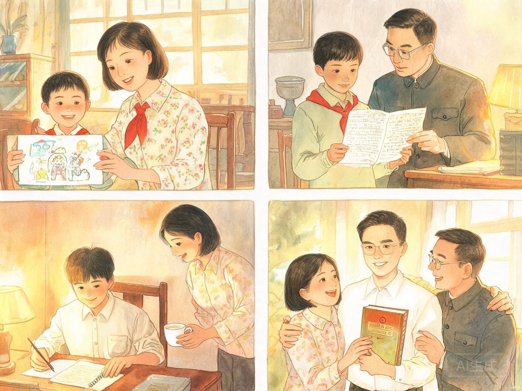 严慈之间连成爱的项链插画