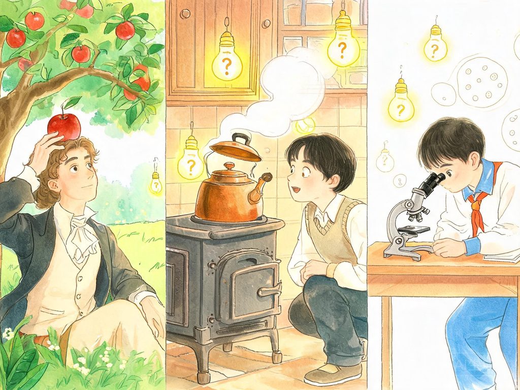 科学精神四要素插画