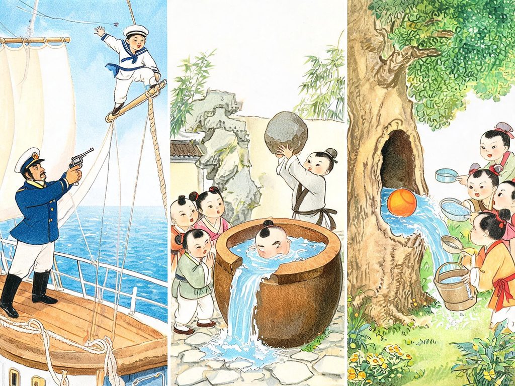 思乡与战争连珠插画