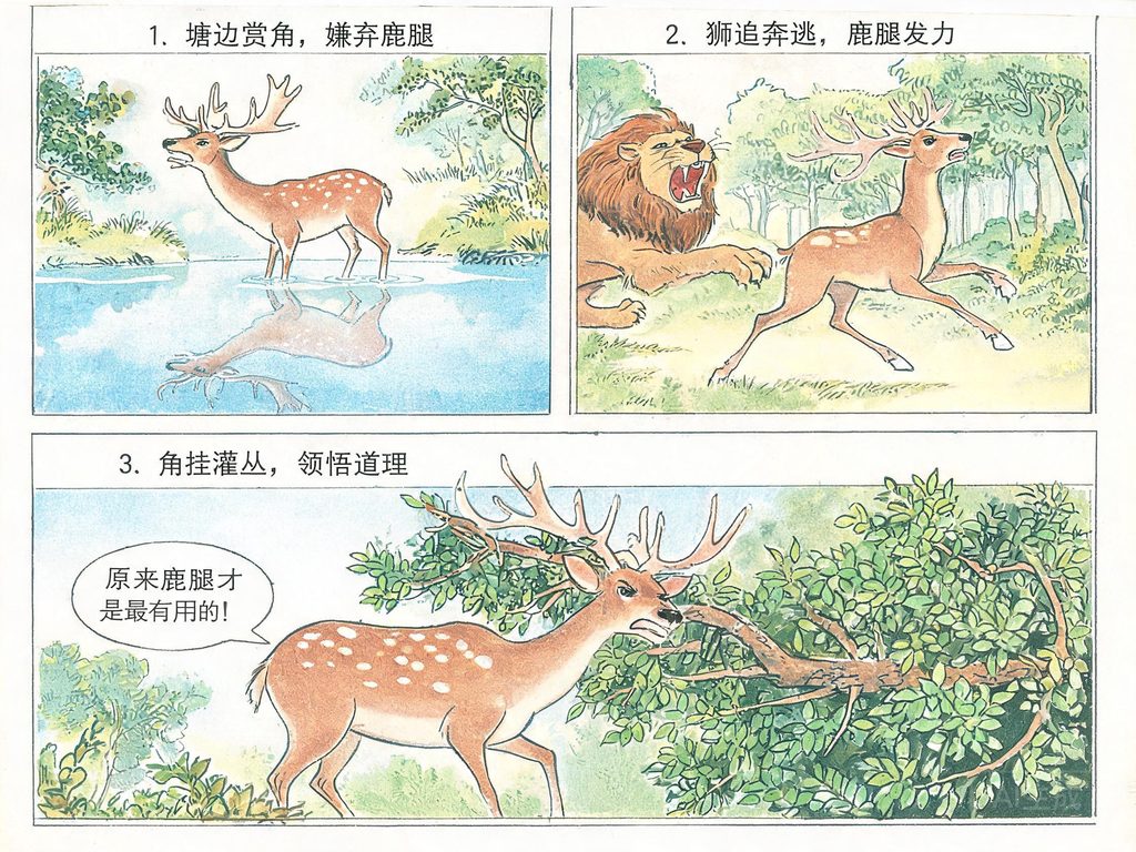 几个“看重外表却吃亏”的故事并置画面