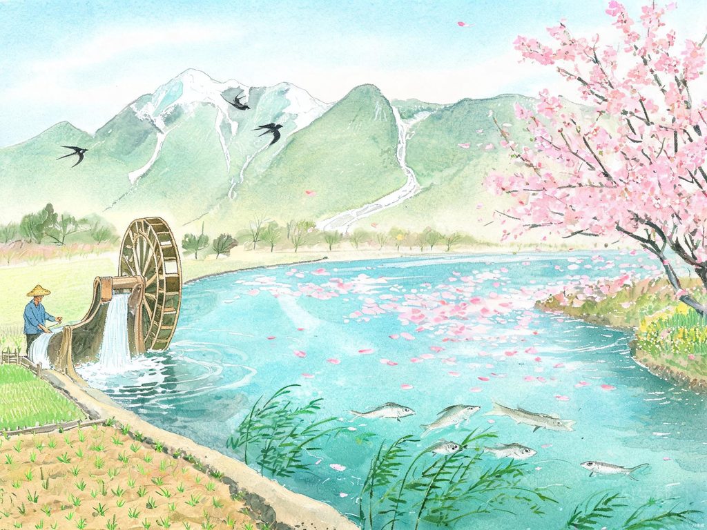 从桃花水到竺可桢记物候的故事画面