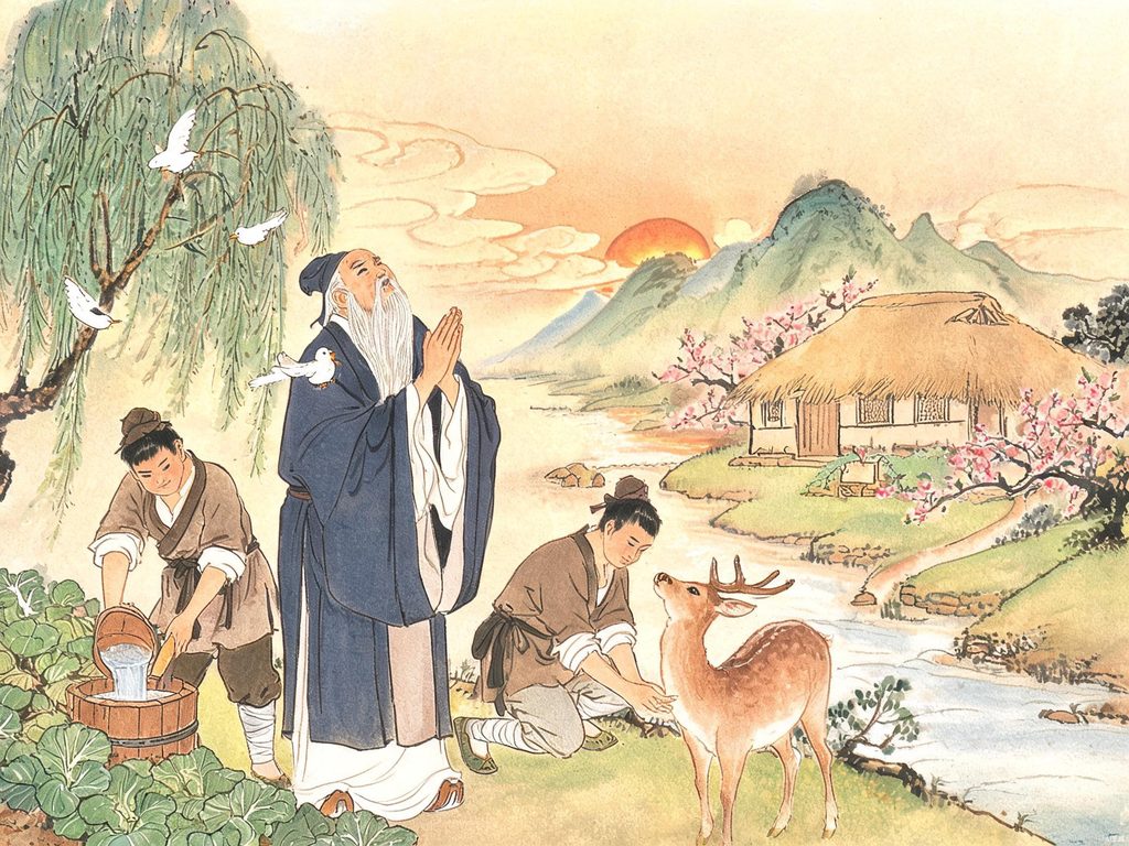 汉字天从甲骨文到楷书的演变插画