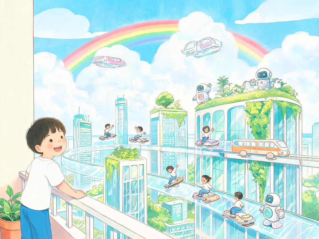 人工智能发展历程插画