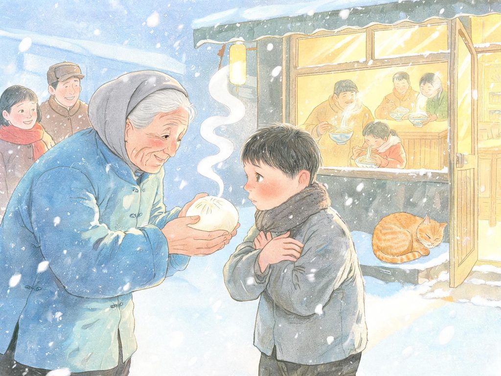 朱自清笔下父亲买橘子的背影插画