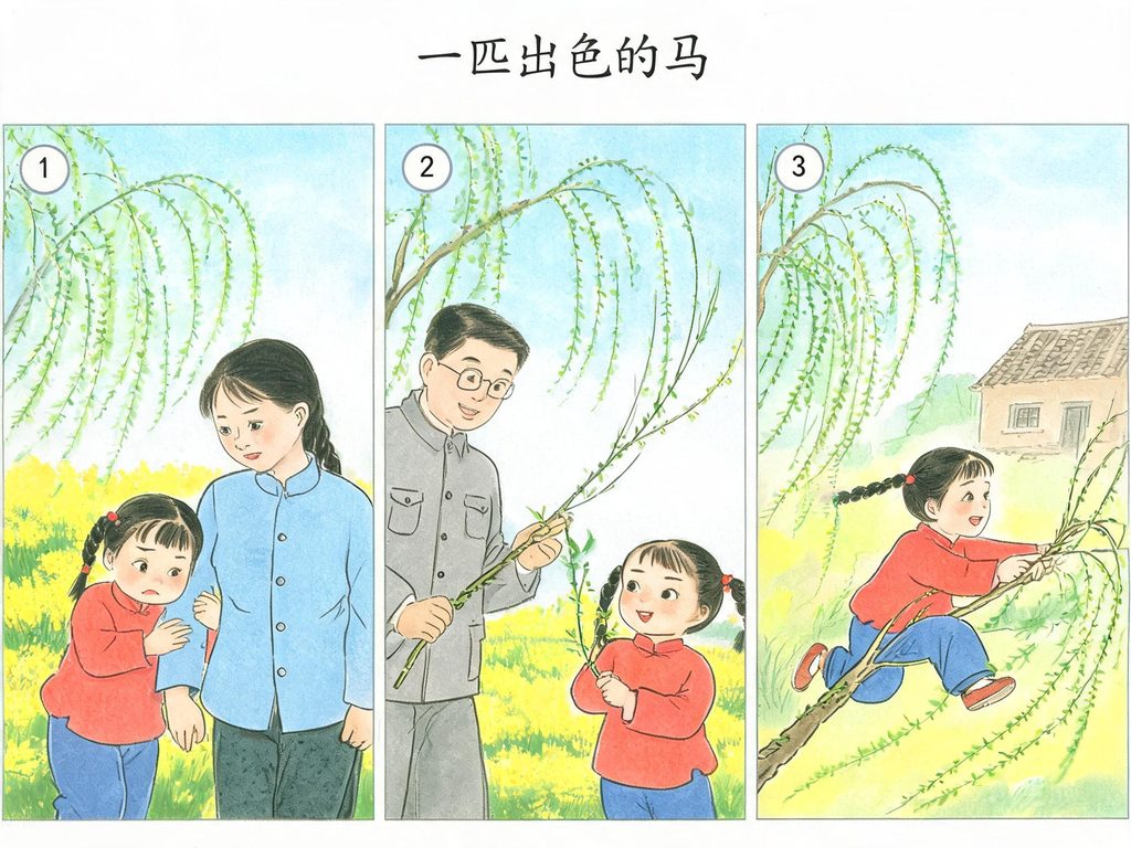 陈伯吹创作儿童文学的插画
