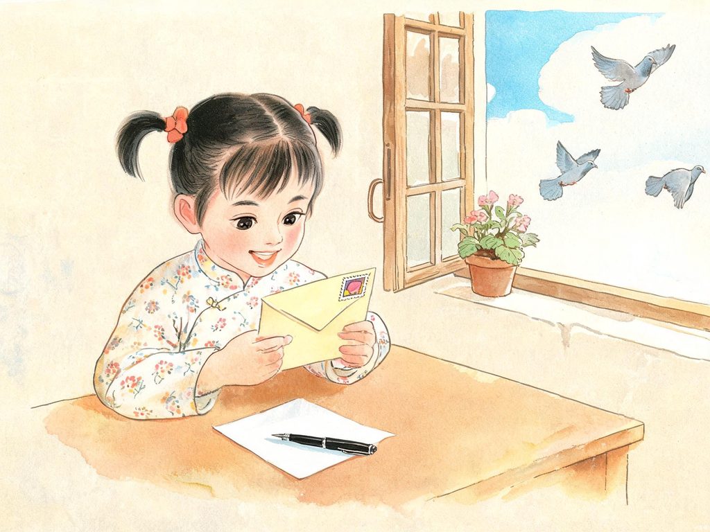 人类通讯方式从烽火到书信到手机的变化插画