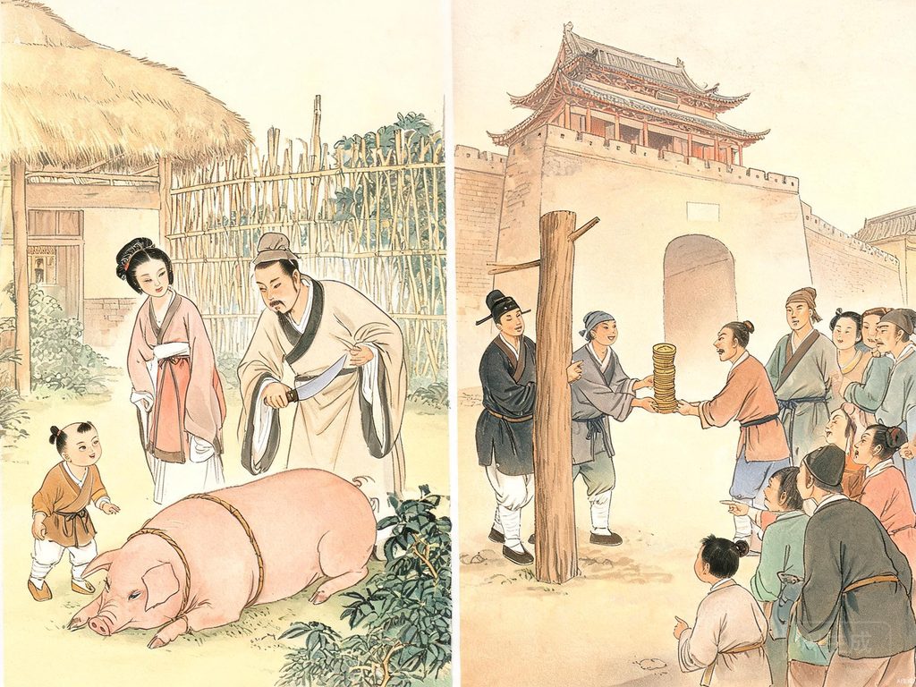 说话前后一致连珠插画