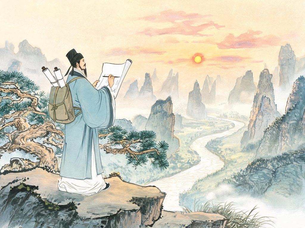 地球从火球到蓝色星球演变插画